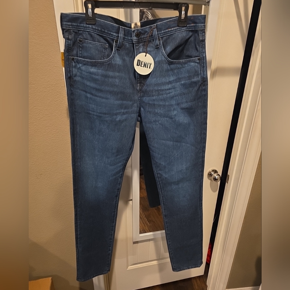 Brand New Hiroshi Kato The Scissors Slim Tapered Black 33x33